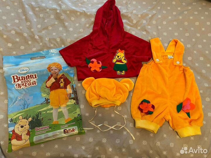 Карнавальный костюм Батик медвежонок на 3-4 года