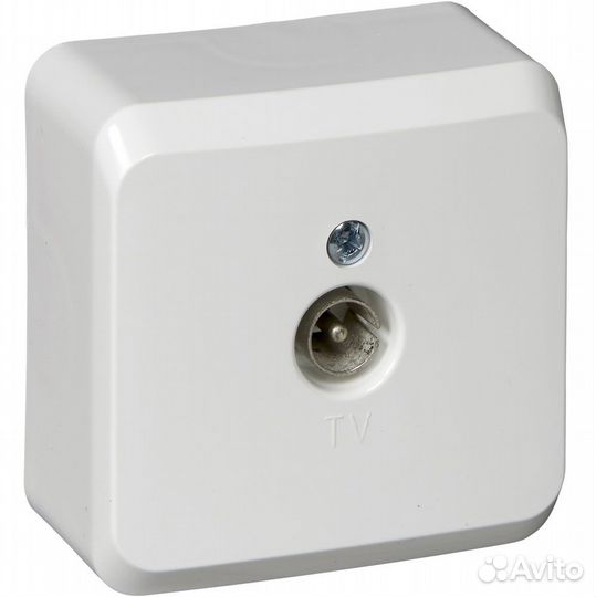 Розетка телевизионная Schneider Electric Etude, от