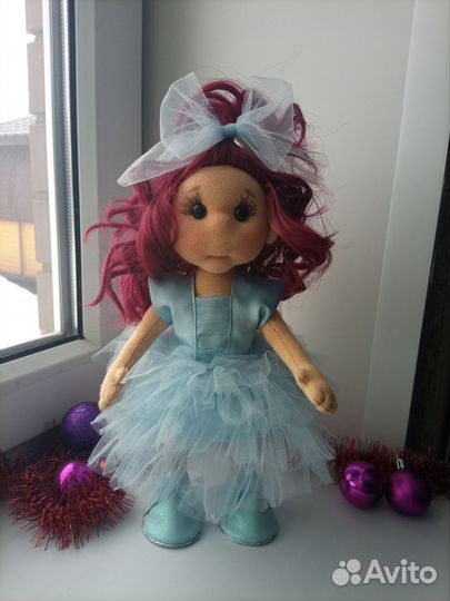 Текстильная интерьерная кукла