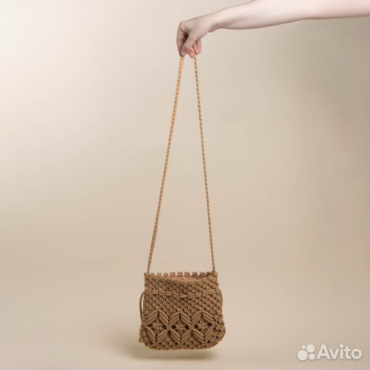 Сумка SL Home, плетение, 22на22 см