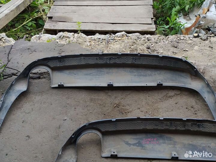 Накладка заднего бампера kia cerato 4