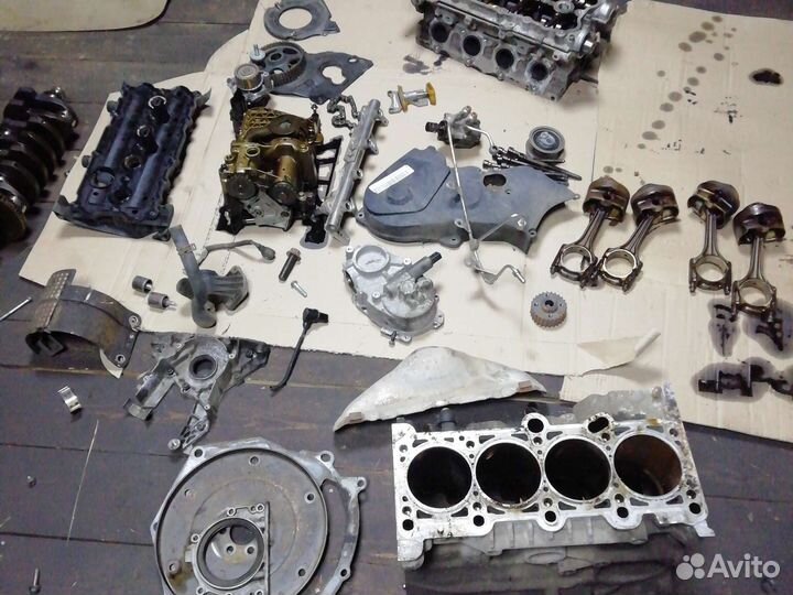 Двигатель 2.0 fsi vag BVZ по частям Фольксваген