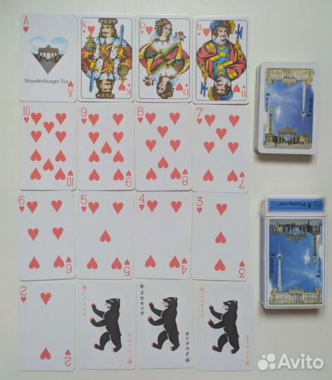 Игральные карты Сувенирные
