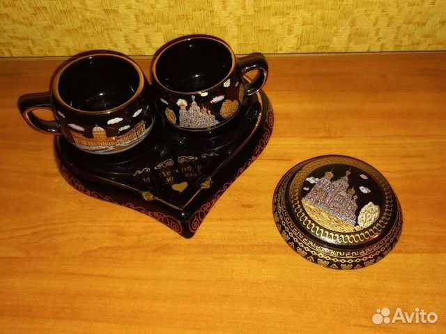Декоративный чайный набор (+шкатулка в наборе)