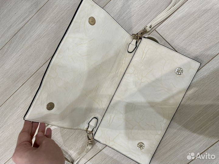 Сумка клатч натуральная кожа