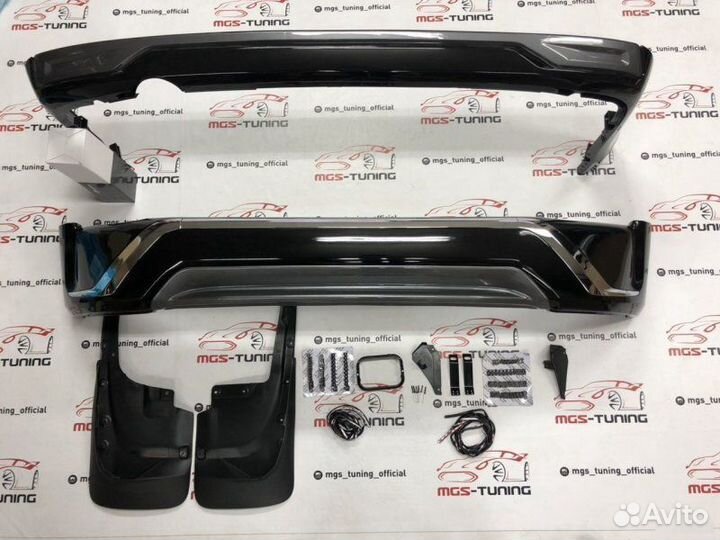 Обвес Executive black на Toyota Land Cruiser 200