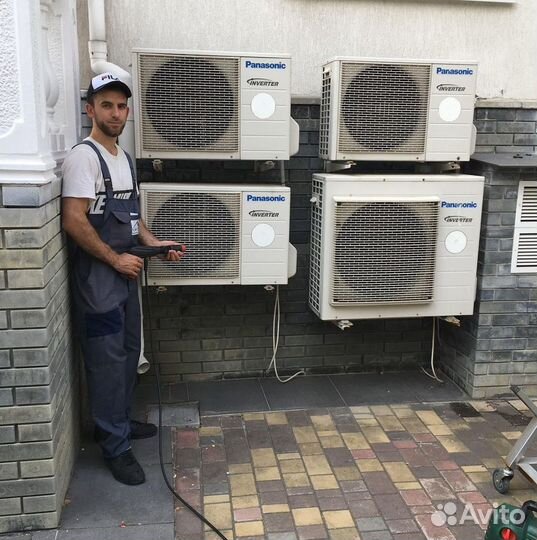 Заправка Сплит-систем фреоном. Ремонт сплит-систем