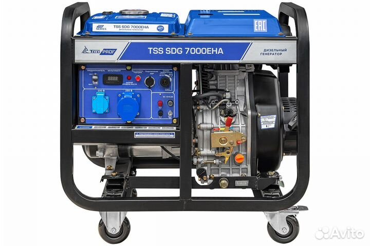 Дизель генератор TSS SDG 7000EHA