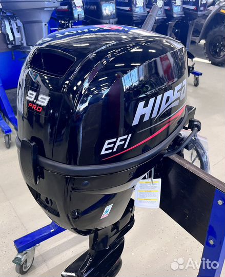 Лодочный мотор Hidea hdef 9.9HES EFI PRO(чёрный)
