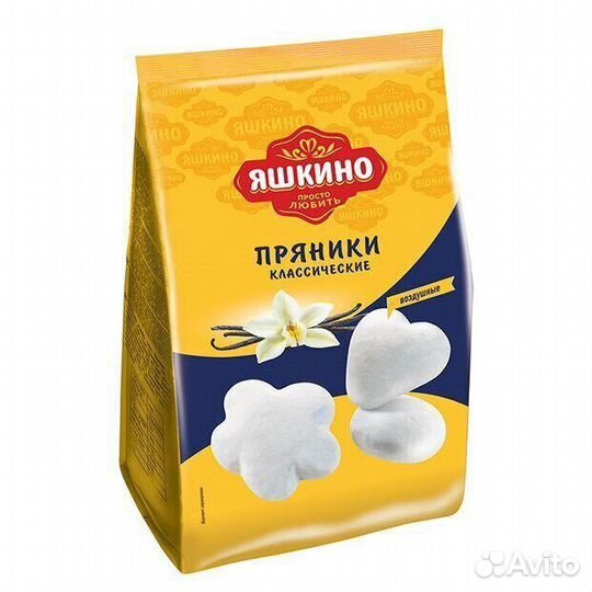 Пряники Яшкино Классические 350г кдв Яшкино