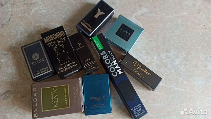 Миниатюры парфюмов мужские