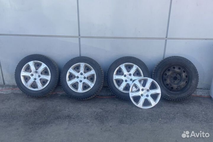 R15 Continental ContiIceContact 185/65, PCD 4x100 DIA 54.1
