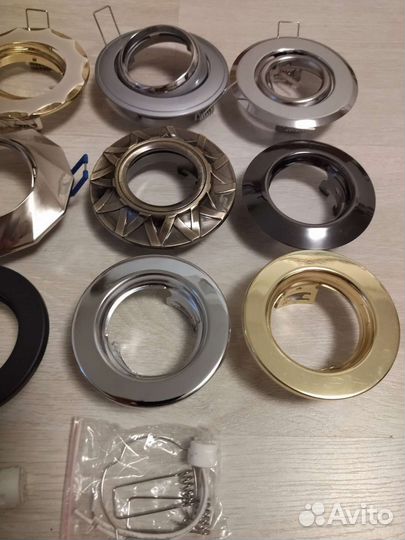 Светильники потолочные, встраиваемые, MR16, R50