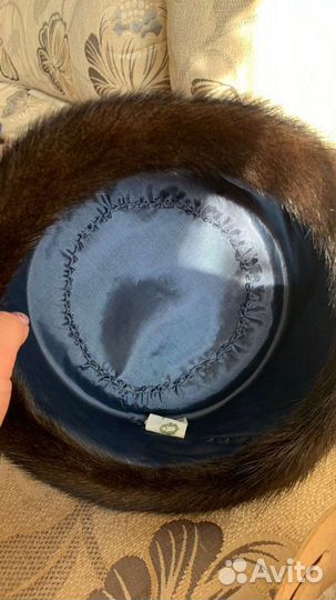 Норковая шапка новая