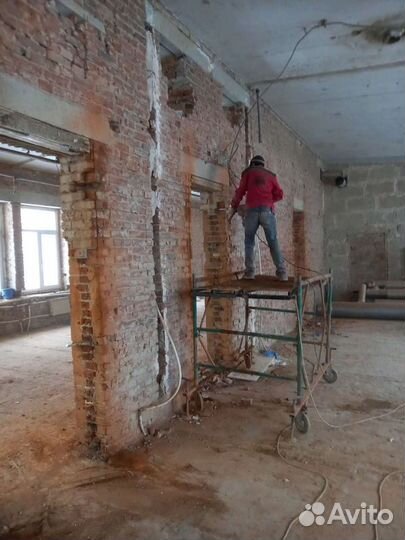 Алмазное сверление, бурение отверстий. Проемы