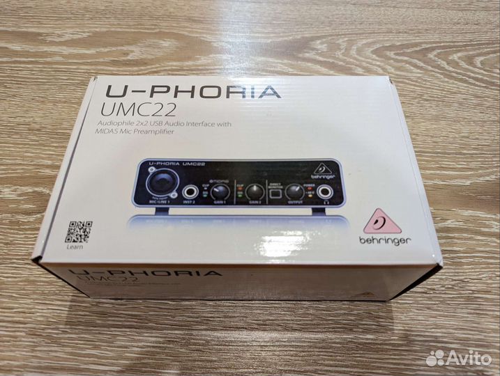Behringer u-phoria umc22