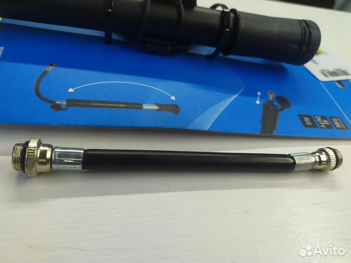 Насос со шлангом алюминиевый M-Wave