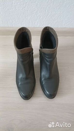 Ботильоны кожаные 37