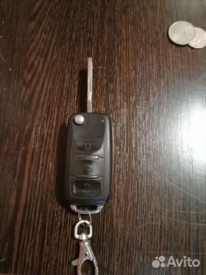 Выкидной ключ фольксваген туарег