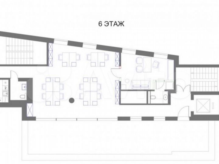 Сдам офисное помещение, 137 м²