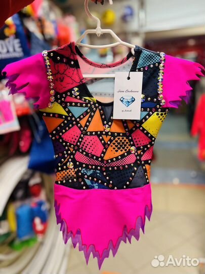 Купальник для спортивной гимнастики100-110