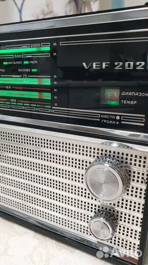 Радиоприемник vef 202 fm