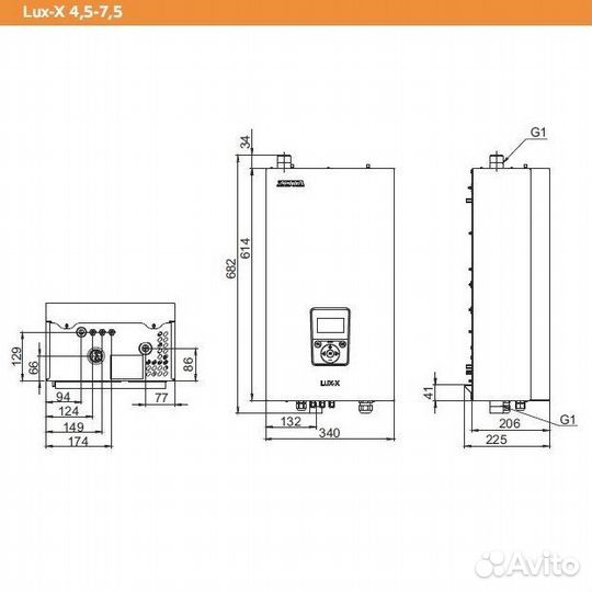 Электрокотел Zota LUX-X 7,5