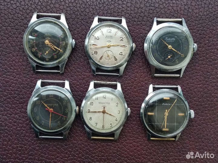 Редкие наручные механические часы СССР
