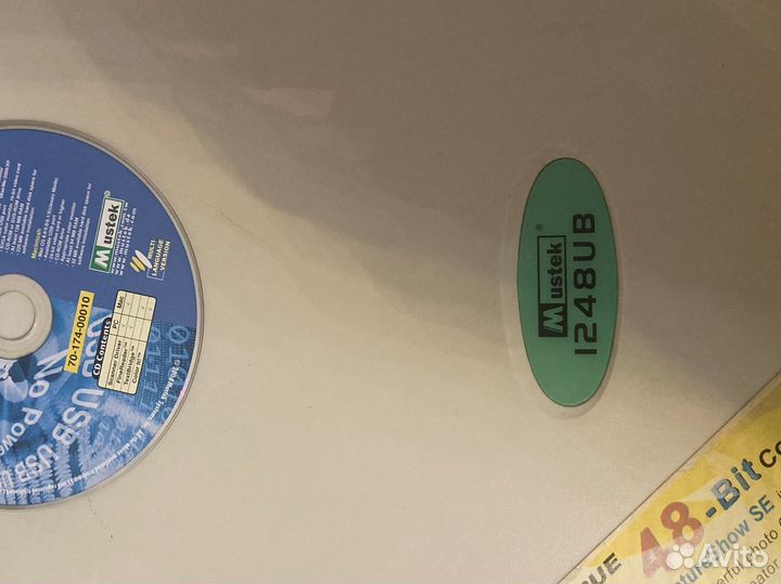 Сканер mustek 1248 ub