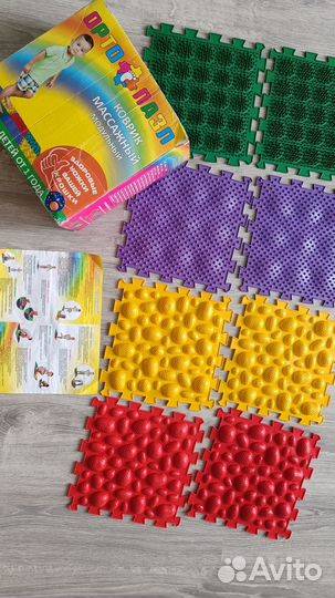 Коврик массажный ортопедический для детей от года