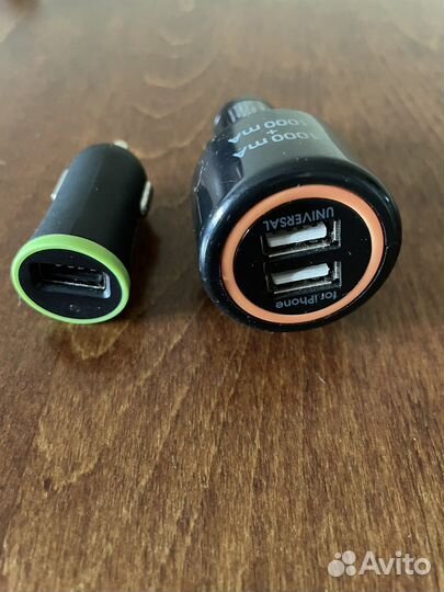 Переходники для зарядки в автомобиле