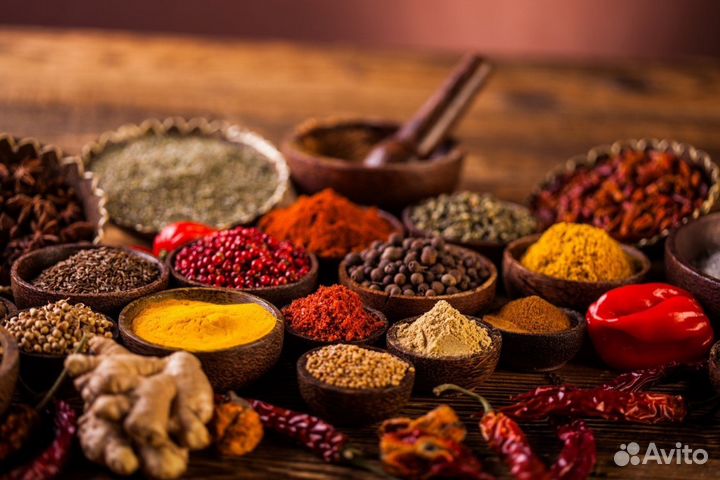Специи+ еда для проращ, хорош. качест. от 1 кг
