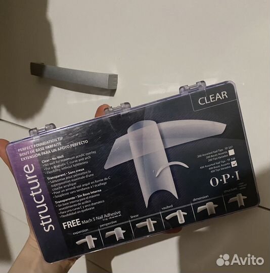 Типсы для наращивания ногтей новый