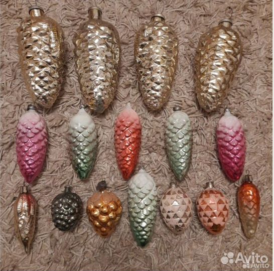 Елочные игрушки СССР