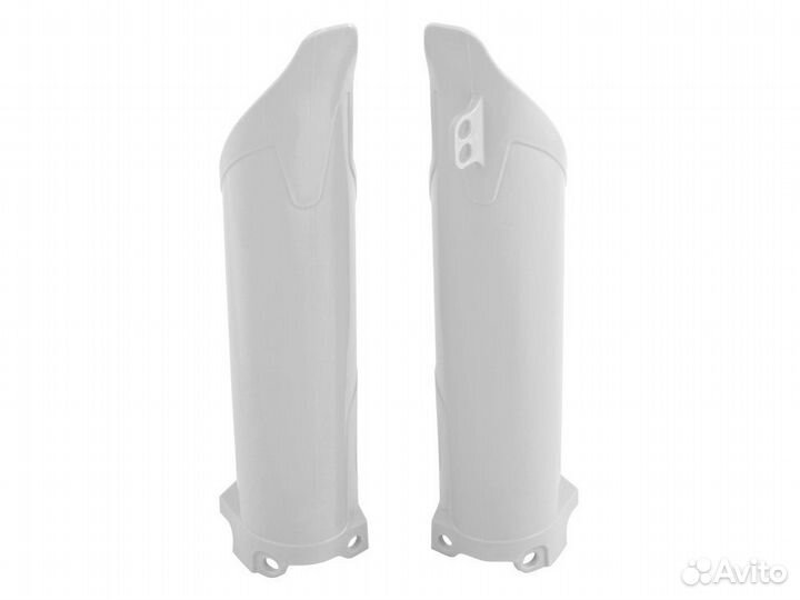 Защита вилки RTech KX250F 09-16, KX450F 09-15 бел