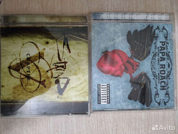 CD диски с альбомами крутых групп