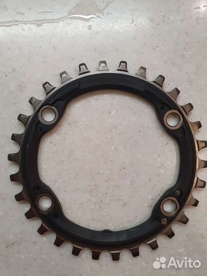 Передняя звезда shimano sm-crm70 fc-m7000 1х11s NW