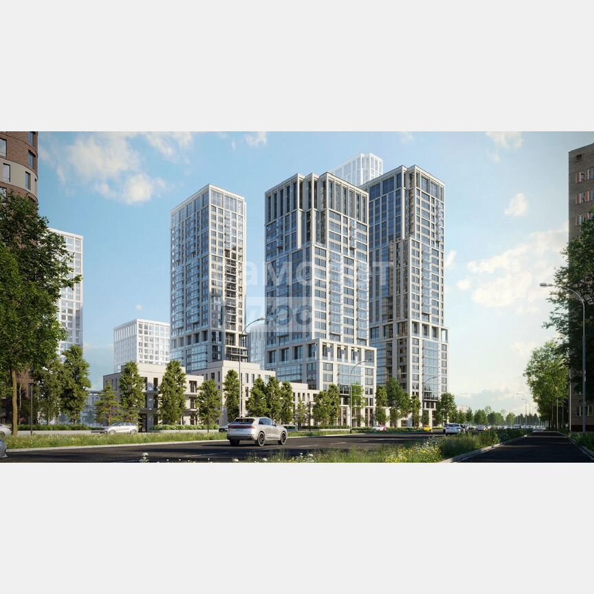 1-к. квартира, 35,4 м², 27/29 эт.