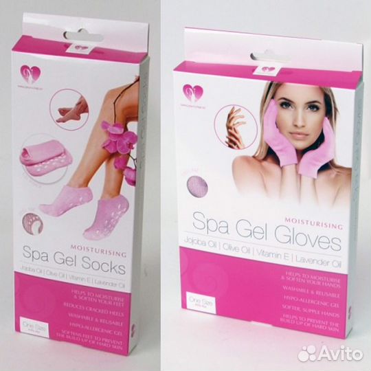 Спа носочки/перчатки