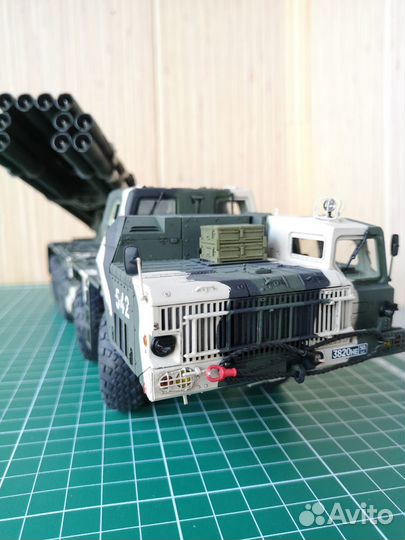 Сборная модель военной техники рсзо 