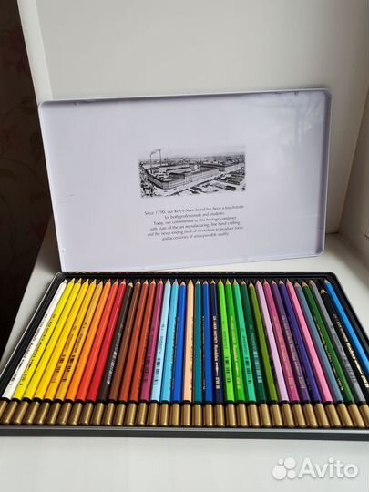 Цветные акварельные карандаши mondeluz