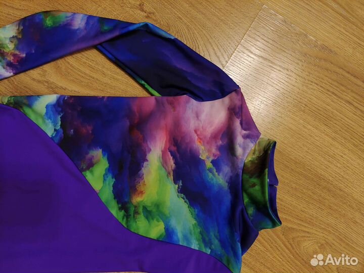 Гимнастический комбинезон. Новый. Р. 146-152