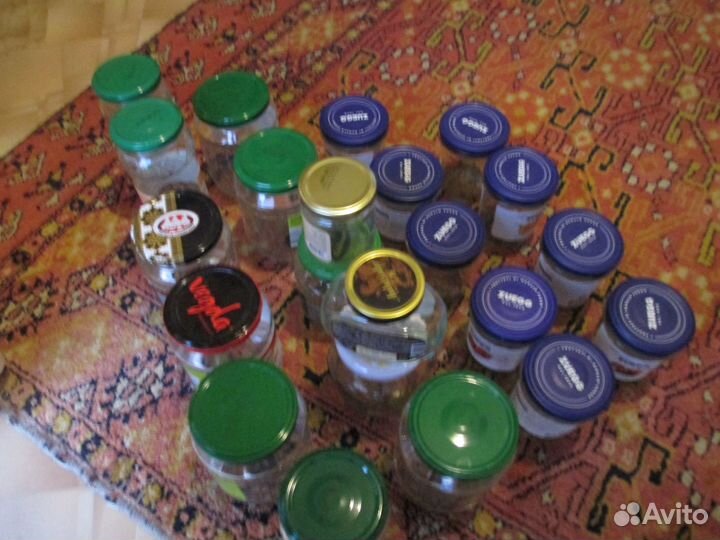 Банки для сыпучих продуктов стекло