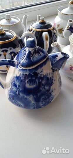 Чайники фарфоровые СССР и гдр