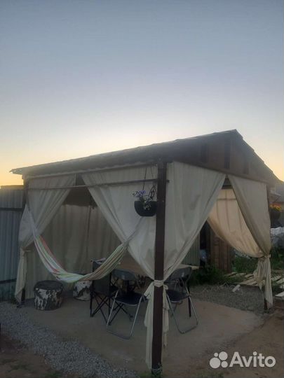 Беседка садовая металлическая