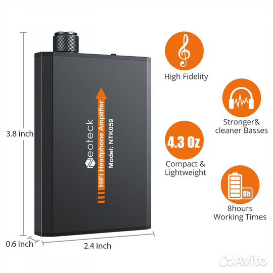 Портативный усилитель для наушников Neoteck NTK059