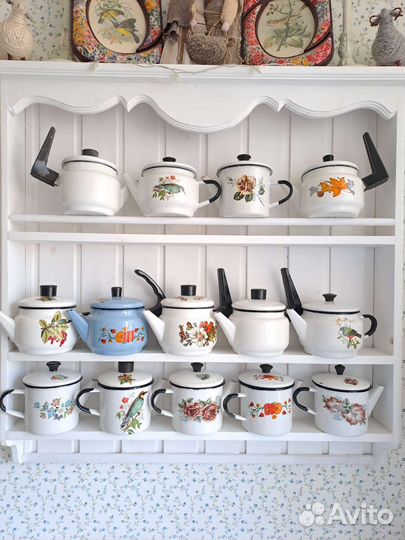 Эмалированный чайник заварочный, СССР