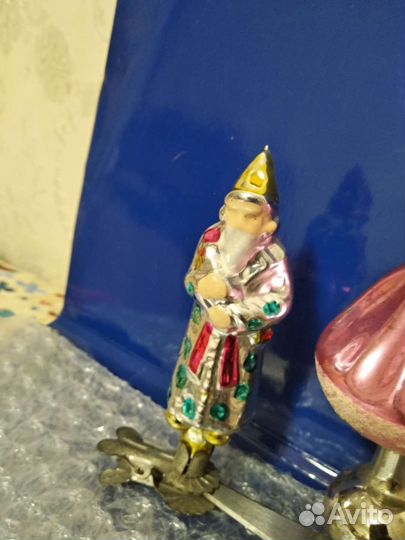 Елочные игрушки СССР и гдр