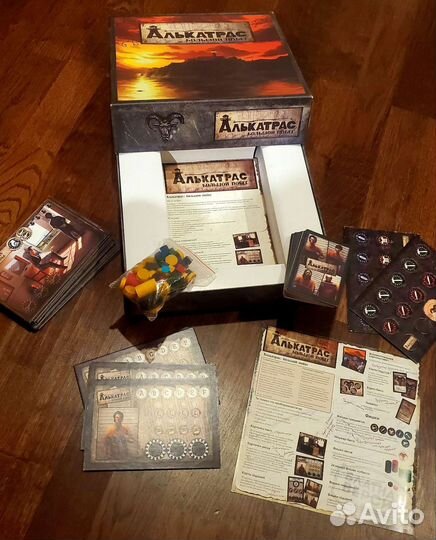 Настольная игра Алькатрас Большой побег Мосигра