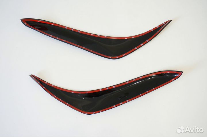 Реснички на фары для Toyota Land Cruiser Prado 150